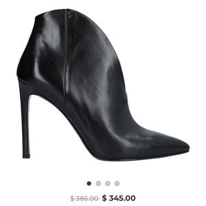 Stella Luna Black Ankle Boots,Soft Leather